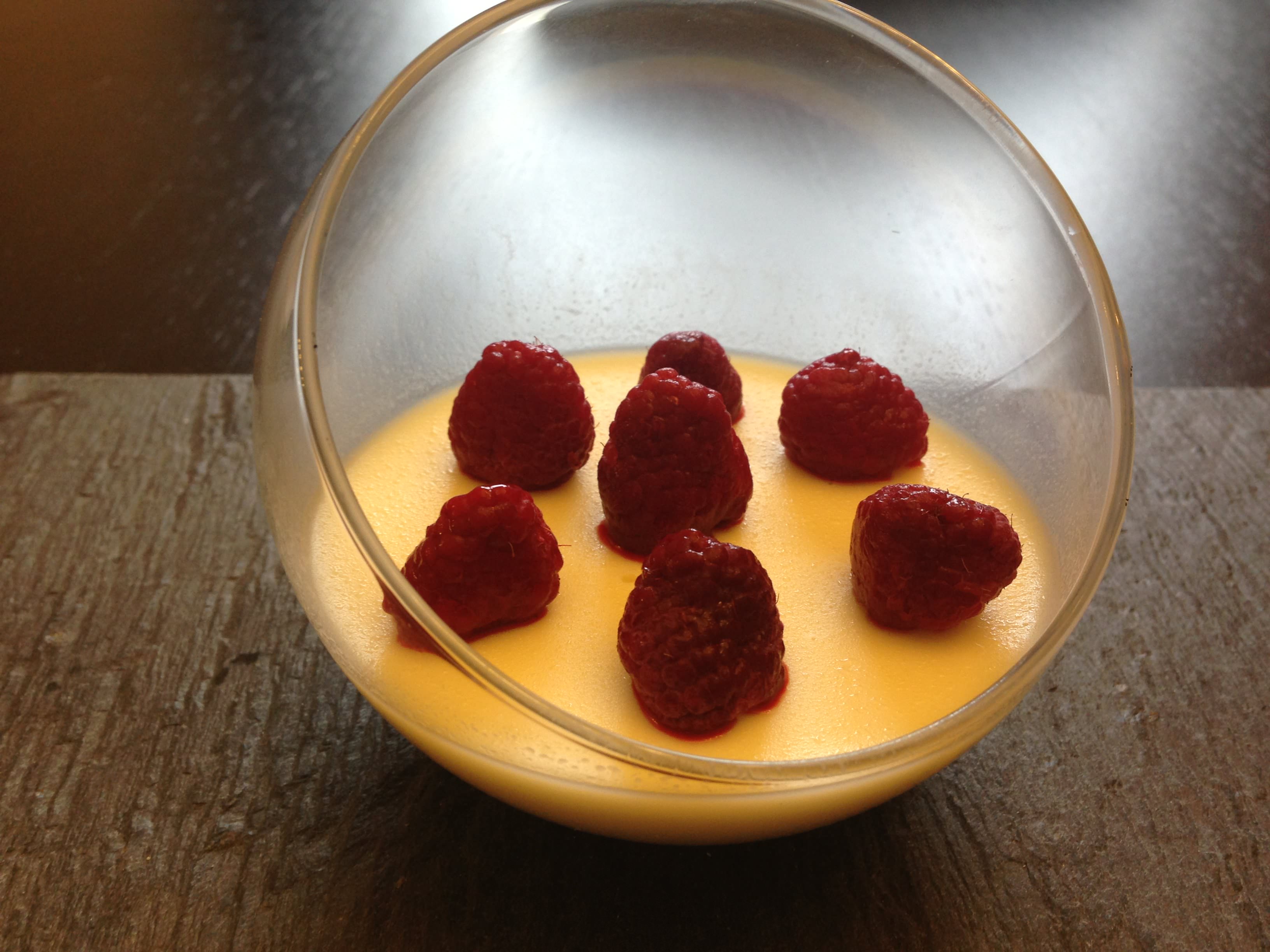 Panna cotta chocolat blanc cookingchef SevenCuisine